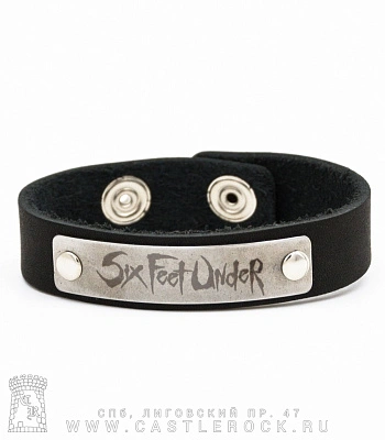 браслет кожаный six feet under