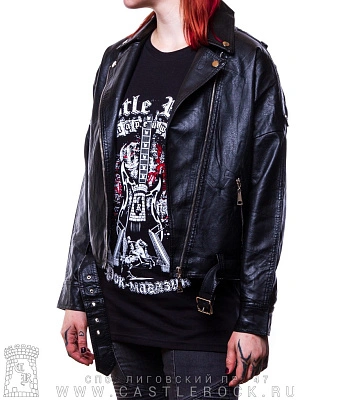 косуха женская к/з оверсайз ad2078 косуха женская к/з оверсайз ad2078