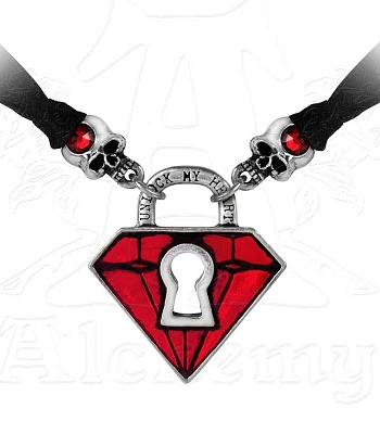 подвес alchemy gothic (алхимия готик) ulfp24 unlock my heart