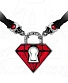подвес alchemy gothic (алхимия готик) ulfp24 unlock my heart