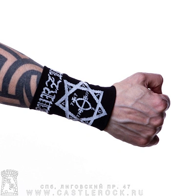 напульсник трикотажный burzum (широкий)
