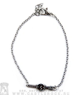 браслет на цепочке часы