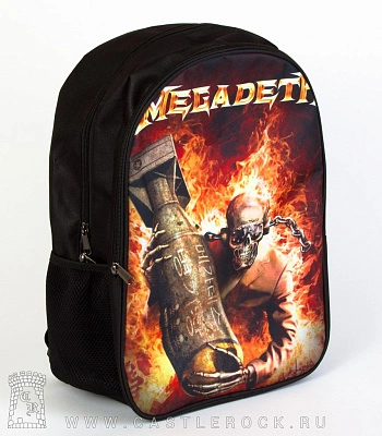 рюкзак принт megadeth "arsenal of megadeth"