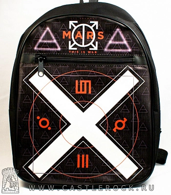 рюкзак 30 seconds to mars "this is war"