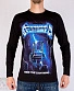 футболка metallica "ride the lightning" (принт большой) д/р