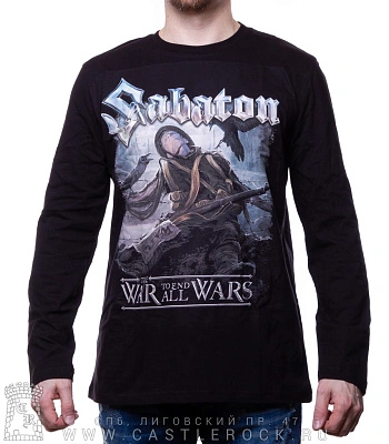 футболка sabaton "the war to end all wars" д/р