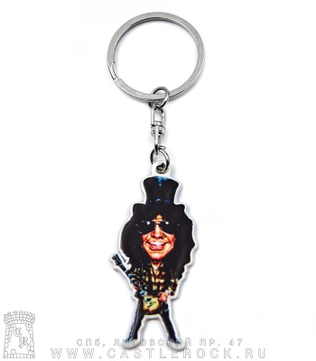 брелок металлический guns'n'roses slash