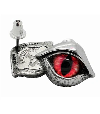серьги alchemy gothic (алхимия готик) e422 demoneye