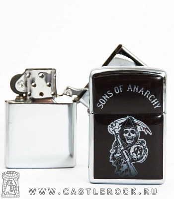 зажигалка цветная sons of anarchy