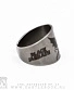 кольцо сталь с гравировкой black sabbath (безразмерное)