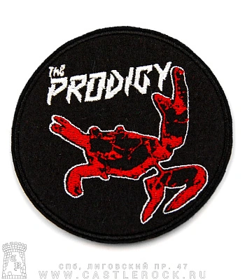 нашивка prodigy "the fat of the land" (вышивка)