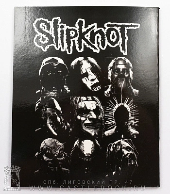 тетрадь slipknot (козел)