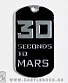 жетон 30 seconds to mars (надпись)