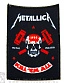 нашивка metallica "kill 'em all. seek and destroy"