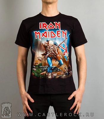 футболка iron maiden "the trooper"