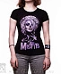 женская футболка misfits (мерилин монро)