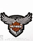 нашивка harley-davidson "115" (орел, вышивка)