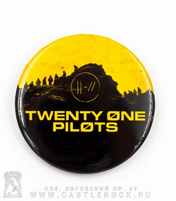 значок twenty one pilots "bandito"