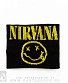 напульсник трикотажный nirvana (надпись и смайл)