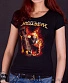 женская футболка megadeth "arsenal of megadeth"
