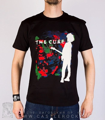 футболка cure "boys don't cry"