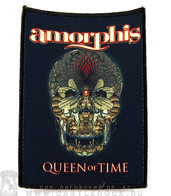 нашивка amorphis "queen of time"