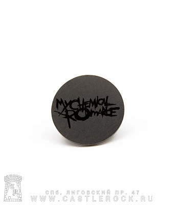 значок цанга с гравировкой my chemical romance