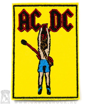 нашивка ac/dc "flick of the switch" (вышивка)