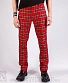 брюки клетка красная (яркая)