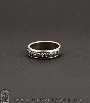 кольцо пока дышу, надеюсь "dum spiro, spero"