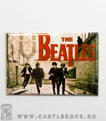 магнит прямоугольный beatles (группа)