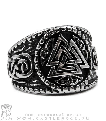 кольцо валькнут и орнамент кельтский 1