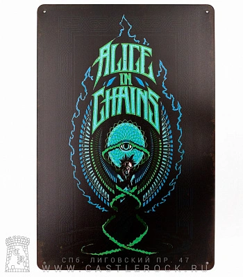 табличка alice in chains