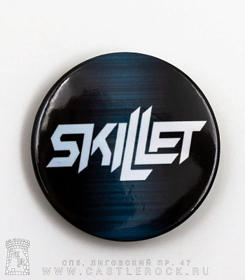 значок skillet (лого, синий)