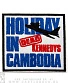 нашивка dead kennedys "holiday in cambodia" (вышивка)