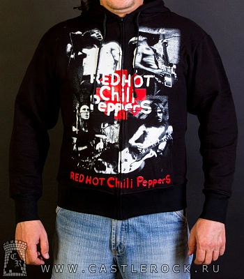 балахон на молнии red hot chili peppers
