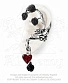 серьга кафф alchemy gothic (алхимия готик) e329 bed of blood roses
