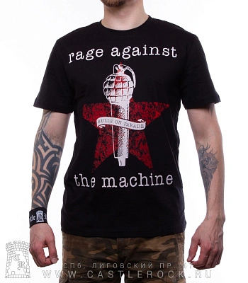 футболка rage against the machine "bulls on parade"