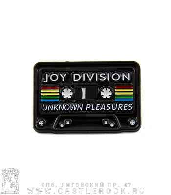 значок цанга joy division "unknown pleasures" (кассета)