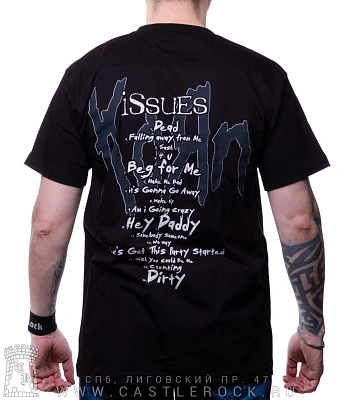футболка korn "issues"
