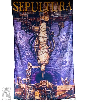 постер тканевый sepultura "chaos a.d."