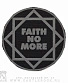 нашивка faith no more (лого серое)