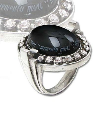 кольцо alchemy gothic (алхимия готик) r179 mori noir