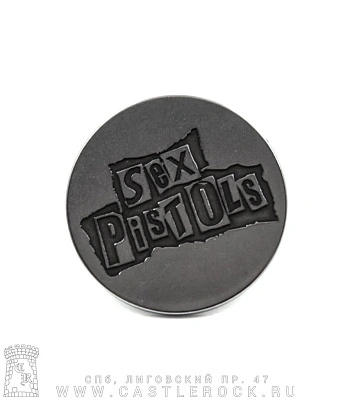 значок цанга рельефный sex pistols (лого)