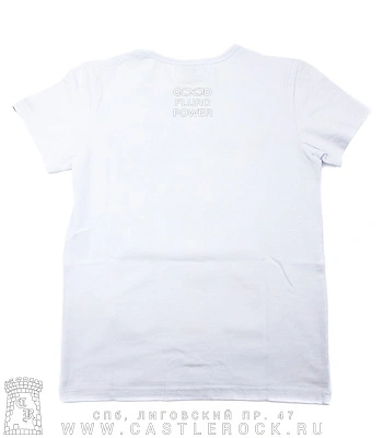 футболка детская жирафы (белая, светится)