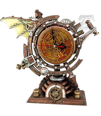 часы настольные стимпанк грозовой хронометр