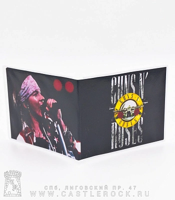 обложка для студенческого билета guns'n'roses