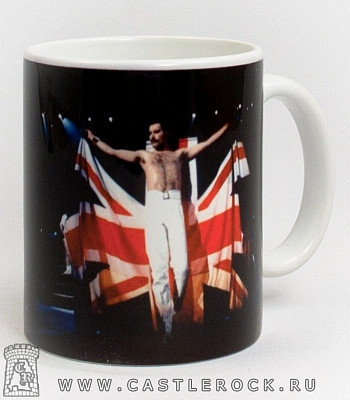 кружка queen (группа, флаг)