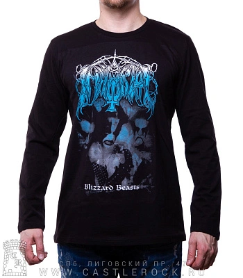 футболка immortal "blizzard beasts" д/р