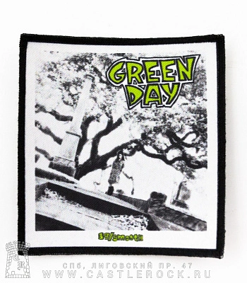 нашивка green day "39/smooth"